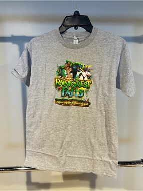 RAINFOREST Multicolor Graphic Tee - Gray